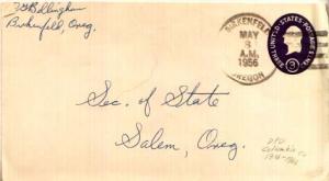 United States, Oregon, Postal Stationery