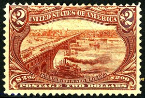 U.S. #293 MINT OG HR thins