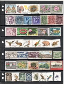 AUSTRIA COLLECTION ON STOCK SHEET MINT/USED