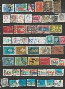 NETHERLANDS MIX X 52 ALL DIFFERENT,  USED LOT O