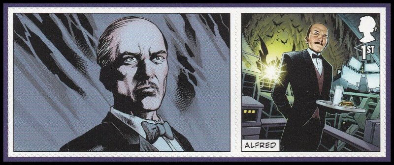 GB LS135i DC Collection Batman Alfred 1st single (1 stamp) MNH 2021