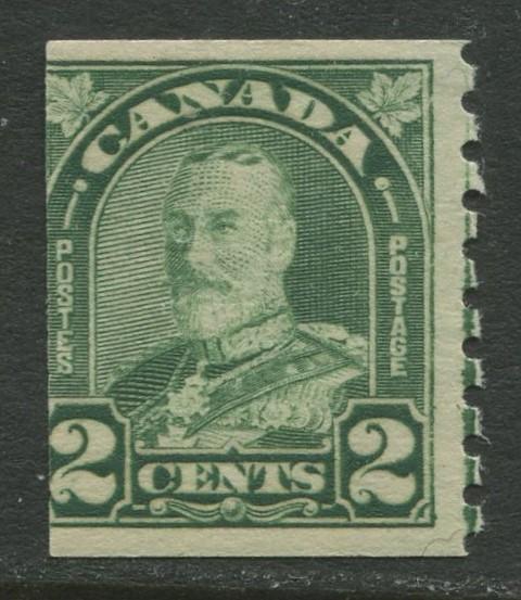 Canada - Scott 180 - Coil stamp Issue - 1930- MVLH -  Single 2c stamp