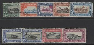 SUDAN SG115/22(inc120a) 1950 DEFINITIVE SET COMPLETE FINE USED