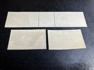 New Caledonia Scott C45a C46-47 Mint