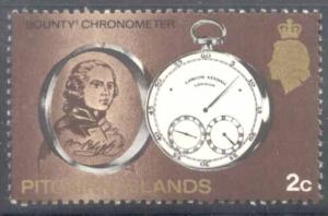 Pitcairn Islands ~ #98 ~ Bounty Chronometer ~ MNH