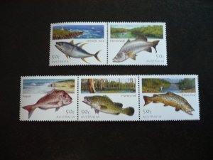 Stamps - Australia - Scott# 2133-2137 - Mint Never Hinged Set of 5 Stamps