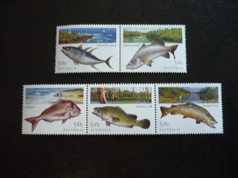 Stamps - Australia - Scott# 2133-2137 - Mint Never Hinged Set of 5 Stamps