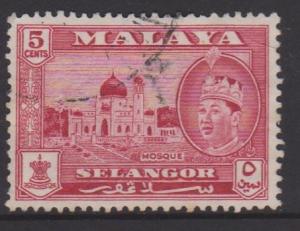 Malaya Selangor Sc#117 Used