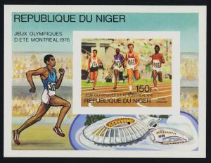 Niger C279 Deluxe Sheet MNH Olympic Sports, Athletics