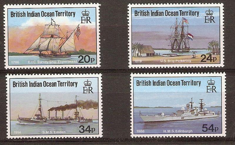 BRITISH INDIAN OCEAN TERRITORY commeratives collection