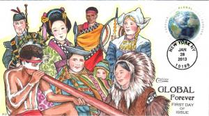 #4740 Globe Collins FDC