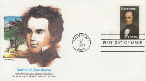 1983 Nathaniel Hawthorne (Scott 2047) Fleetwood FDC