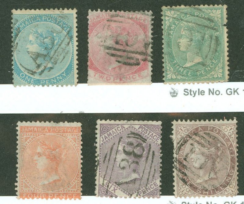 Jamaica #1-6 Used Single (Complete Set)