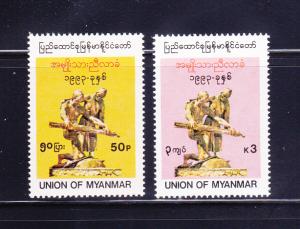 Burma 317-318 Set MNH National Constitutional Convention