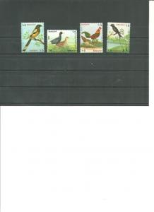 Bangladesh  1994    MNH   458-61  Birds  