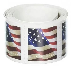 2017 flag forever stamps 10 Roll 1000pcs