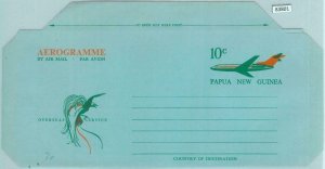 83801 - PAPUA New GUINEA - POSTAL HISTORY - Stationery AEROGRAMME  Birds