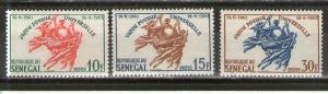 Senegal 218-220 MNH
