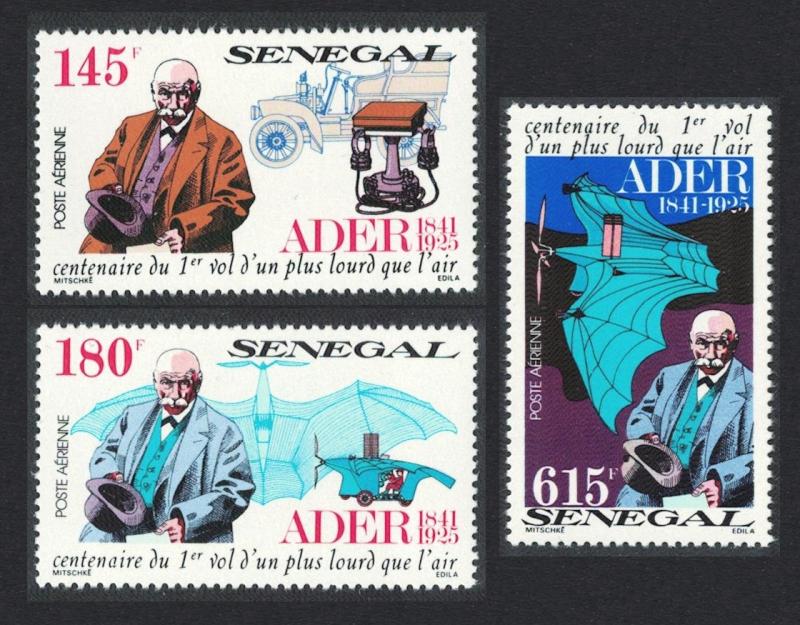 Senegal Centenary of First Heavier than Air Powered Flight 3v SG#1107-1109