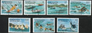Grenada, #794-800  Used   From 1977