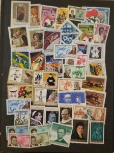 RWANDA Stamp Lot Used CTO Unused MH Mint T7876