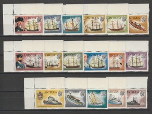 ANTIGUA 1970/75 SG 269/85 MNH Cat £40