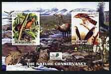 IVORY COAST - 2003 -Nature Conservancy - Perf 2v x 500 Sheet - MNH-Private Issue