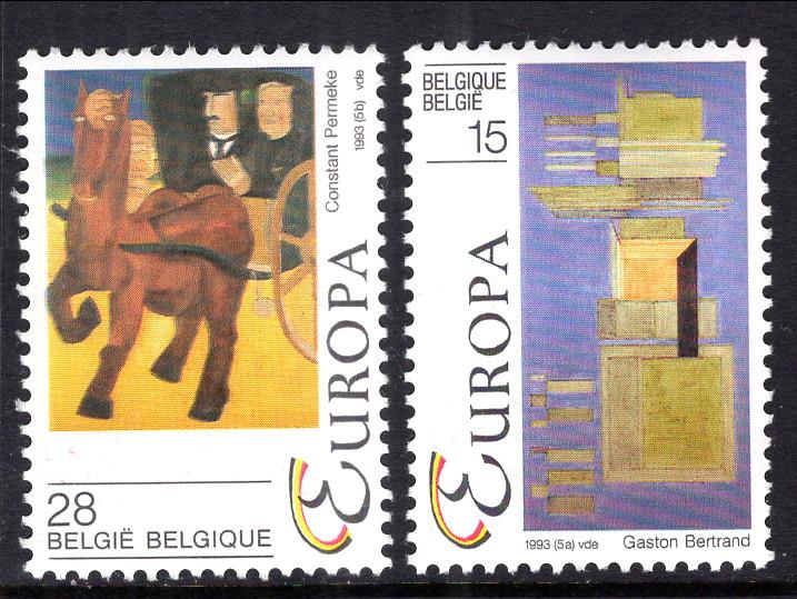 Belgium 1483-1484 Europa MNH VF