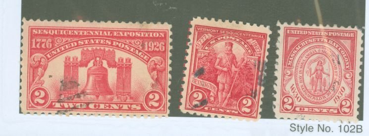 United States #627/643/682  Multiple