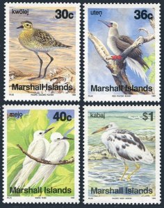 Marshall 357-359-360-365 set #2,MNH.Michel 321-324. Birds issued 10.11.1990.