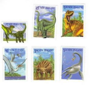 New Zealand #1180-85 dinosaurs MNH