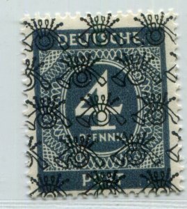 GERMANY AM/BRIT OCC 1948 UNISSUED MICHEL III/II INVERT OVPT PERFECT MNH SCHLEGEL