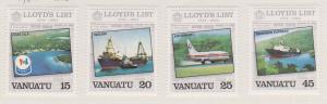 Vanuatu Sc#368-371 MH