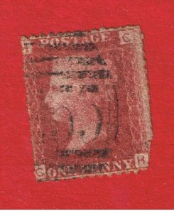 Great Britain #33 F-VF used  Queen Victoria  P#216  Free S/H