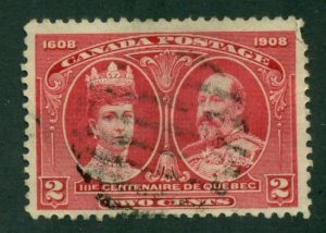 Canada 1908 #98 U SCV (2022) = $3.00