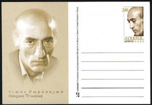 Armenia Postal Card #035 Year 2005 70th Birth anniversary of Hrand Free Shipping