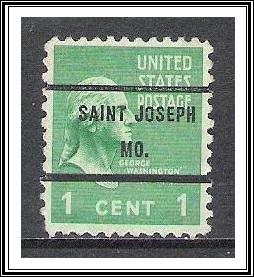 US Precancel #804-71 St Joseph MO Used