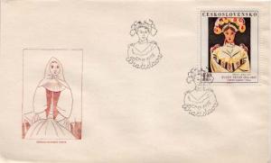 Czechoslovakia, First Day Cover, Art