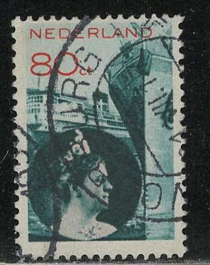 Netherlands Scott # 201, used