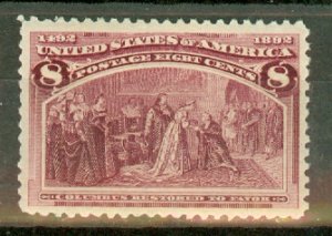 AV: US 236 MNH CV $140