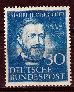 Germany  1952  -   Philipp Reis -  MNH    # 693