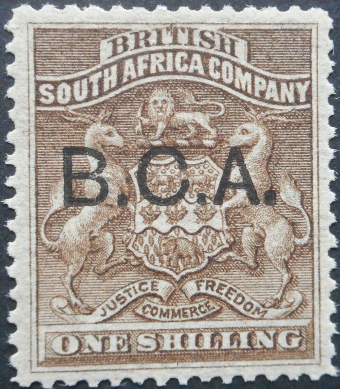 BCA/Nyasaland 1891 One Shilling SG 7 mint