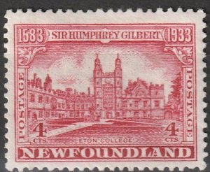 Newfoundland #215  Mint OG Hinged ,  VF (~1620)