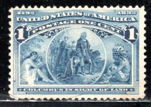 United States Scott # 230, unused, no gum