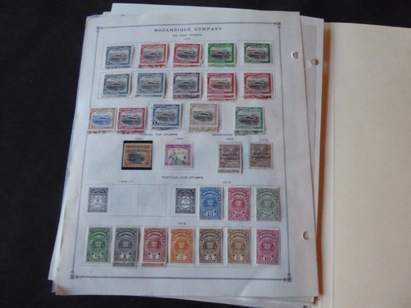 Mozambique Company Pre 1940 Extensive Stamp Collection