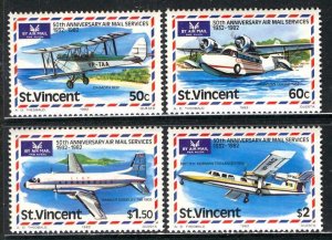 St Vincent; 1982; Sc. # 643-646; **/MNH Cpl. Set