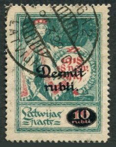 Latvia 94,used.Michel 69. Allegory of Independence,1921.