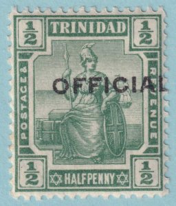 TRINIDAD O10 OFFICIAL  MINT HINGED OG * NO FAULTS VERY FINE! - FUU