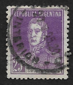 Argentina #350 25c Jose de San Martin