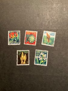Stamps French West Africa Scott #79-83 used